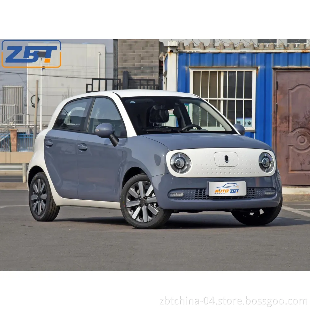 Hot Sale Long Cruise High Speed Pure Electric Motor Car Green EV Small Minicar Ora R1 Autos with 3 Front Type-C Sockets